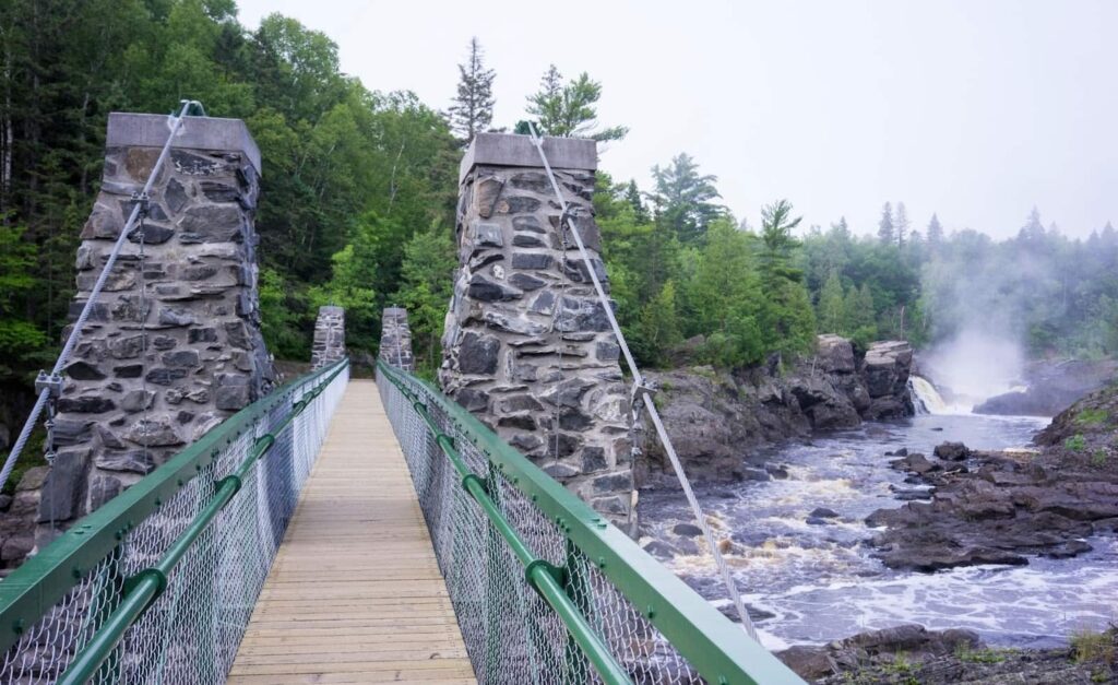 Bridge at Jay Cooke State Park